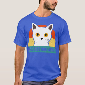Camiseta eles estão comendo os animais de estimação, torne 