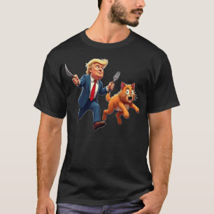 Camiseta Eles Estão Comendo Os Gatos Comendo Os Gatos Ft. D