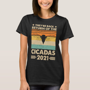 Camiseta Eles estão de volta das Cicadas 2021
