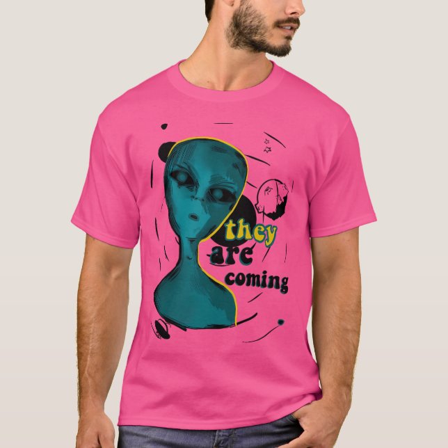 Camiseta Eles Estão Vindo (Frente)