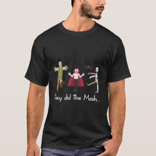 Camiseta Eles Fizeram O Dia de as Bruxas engraçado Mash Mon