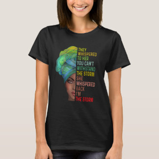 Camiseta Eles Gritaram Na Tempestade História Negra Mês Af
