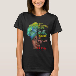 Camiseta Eles Gritaram Na Tempestade História Negra Mês Af