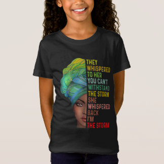 Camiseta Eles Gritaram Na Tempestade História Negra Mês Af