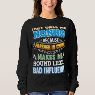 Camiseta Eles Me Chamam De Não Porque Parceiro Do Crime Pad
