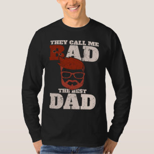 Camiseta Eles me chamam de ruim o melhor pai Melhor Papai