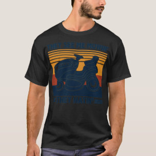 Camiseta Eles Me Vêm Mowin Eles Odeiam Andar De Cabeça De C
