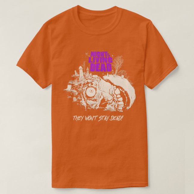 Camiseta Eles Não Ficarão Mortos (Frente do Design)