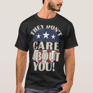 Camiseta Eles não se importam com o seu Paraíso de Campanha