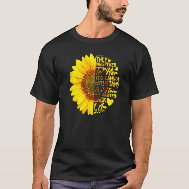 Camiseta Eles Sussurraram-Lhe Que Não Consegues Suportar O  (Frente)