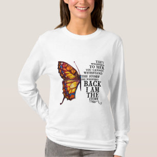 Camiseta Eles Sussurraram Para Ela Que Você Não Pode Supo