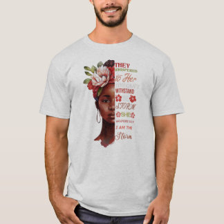 Camiseta eles sussurraram para ela você não pode resistir a