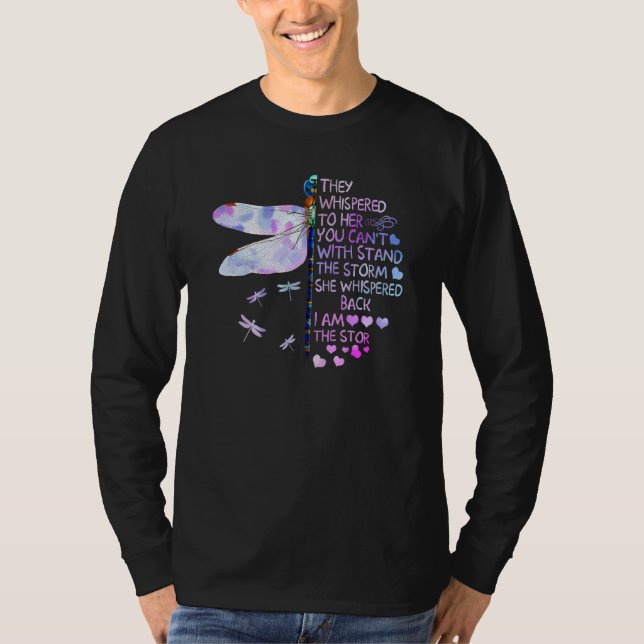 Camiseta Eles sussurravam para ela Você não pode com Dragon (Frente)