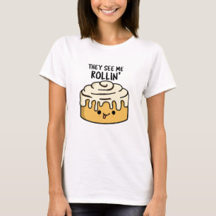 Camiseta Eles Veem-Me Rollin Coca-Canela Coca-Cola