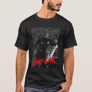 Camiseta Eles Vivem Obedeiros Alienígenas