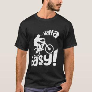 Camiseta Elétrica Bike HA EASY E Bike Funny EBike Rider