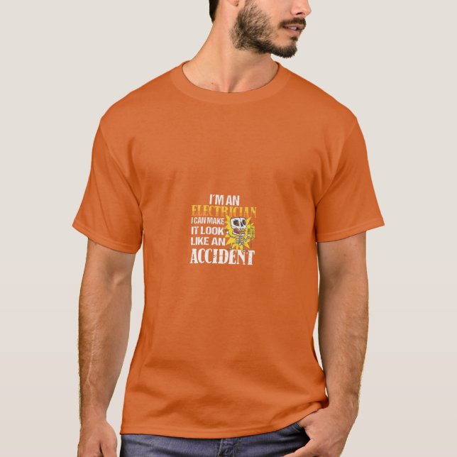 Camiseta Elétrica Elétrica Funny (Frente)