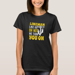 Camiseta Eletricista Lineman Cabo Eletricista