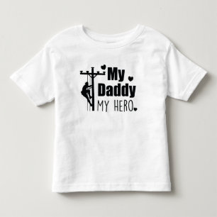 Camiseta Eletricista Meu Pai Meu Herói