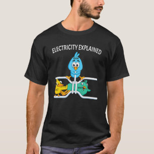 Camiseta Eletricista Para Homens Mulheres Engenheiro De Ele
