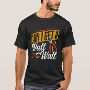 Camiseta Eletricista Piada Vintage Posso Ter Um Watt Watt