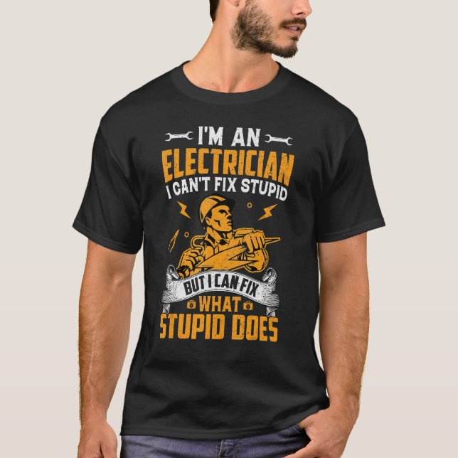 Camiseta eletricistas 3 (Frente)