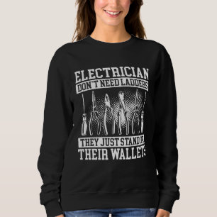 Camiseta Eletricistas de Impressão Posterior Não Precisam E