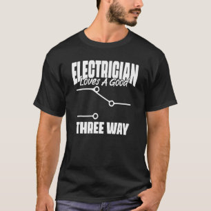 Camiseta Elétrico Adora Bons Fios Esparsos de Três Caminhos