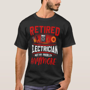 Camiseta Elétrico aposentado não é mais meu problema
