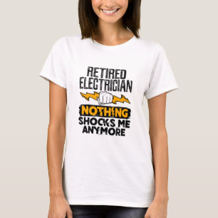 Camiseta Elétrico aposentado não me choca mais