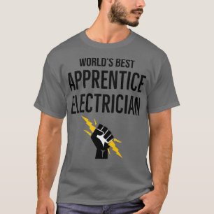 Camiseta Elétrico de Melhor Aprendiz do Mundo 
