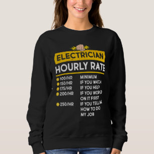 Camiseta Elétrico de Taxa Horária Elétrico Lineman