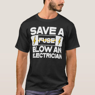 Camiseta Elétrico Explode Fusível Elétrico