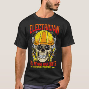 Camiseta Elétrico Funny cita Humor de Eleicianos