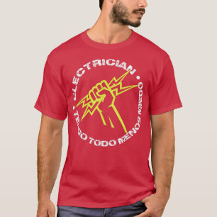 Camiseta Elétrico Lineman Engenheiro Eletrônico Luz Elétric