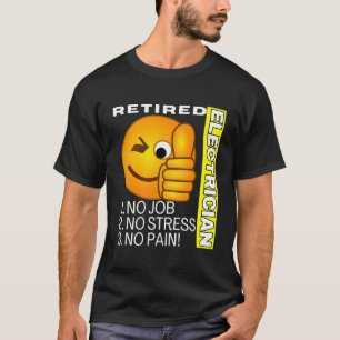 Camiseta Elétrico Negro Engraçado Humor Roupa