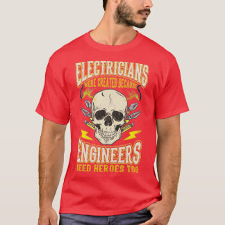 Camiseta Elétricos Engraçados Citam Eletrônico