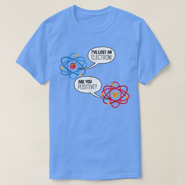 Camiseta Eletro Atom Science Pun Chemistry Physics Sciences (Frente do Design)