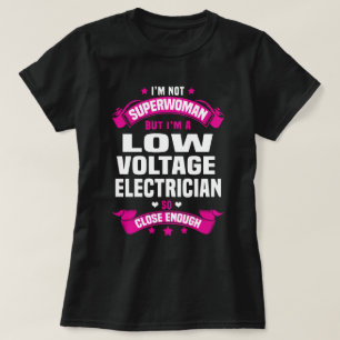 Camiseta Eletrônico de Baixa Voltagem