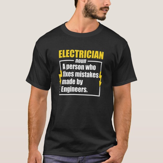Camiseta Eletrônico de Definição Eletrônica (Frente)