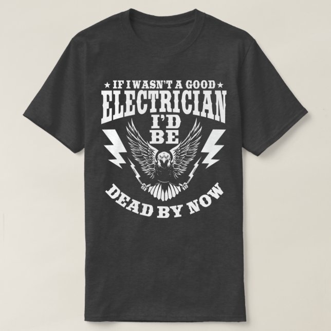 Camiseta Eletrônicos Elétricos de Reparo Técnico (Frente do Design)