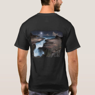 Camiseta Elevação da lua na vigia de Lanai