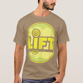 Camiseta Elevação da posição Elevação de peso Gym Elevação 