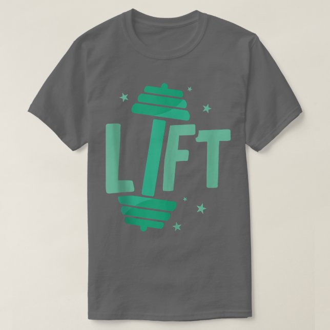 Camiseta Elevação da Workout Levantando Coluna Superior do  (Frente do Design)