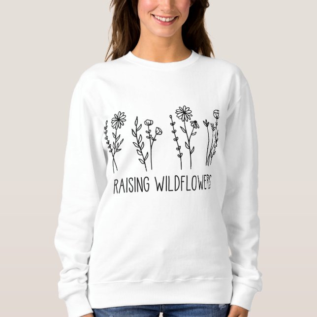 Camiseta Elevação de Flores Selvagens (Frente)
