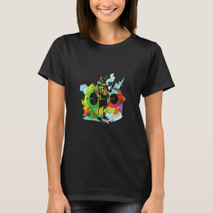 Camiseta Elevação de Sobreposição de Gym Elevação de Peso d