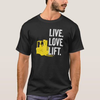 Camiseta Elevação Dinâmica do Controlador de Elevação