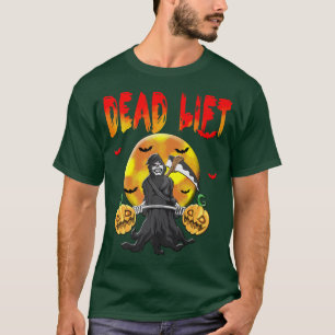 Camiseta Elevação do morto Sensor de Esqueleto Seminário de