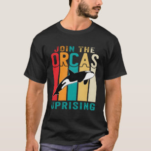 Camiseta Elevação Orca Junta-Se À Revolta Orca 2023 Baleias