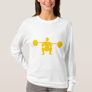 Camiseta Elevador de peso 01 - âmbar